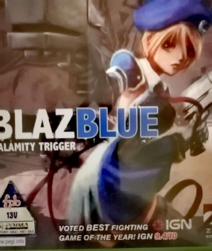 BLAZ BLUE (Great Condition)