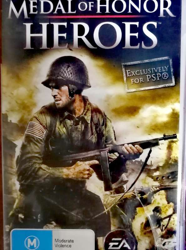 MEDAL OF HONOR HEROES PSP