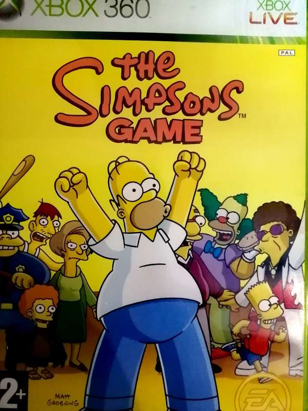 THE SIMPSONS GAME (EXCELLENT CONDITION)