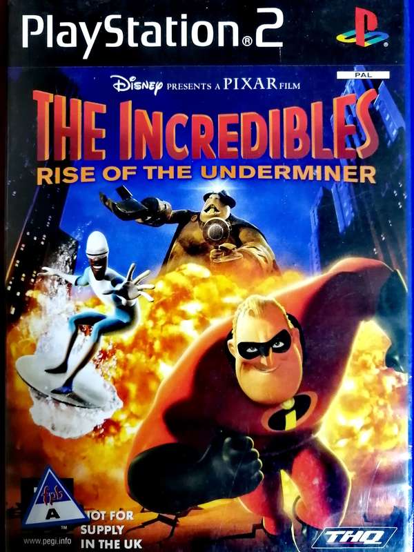 INCREDIBLES RISE OF THE UNDERMINER PS2