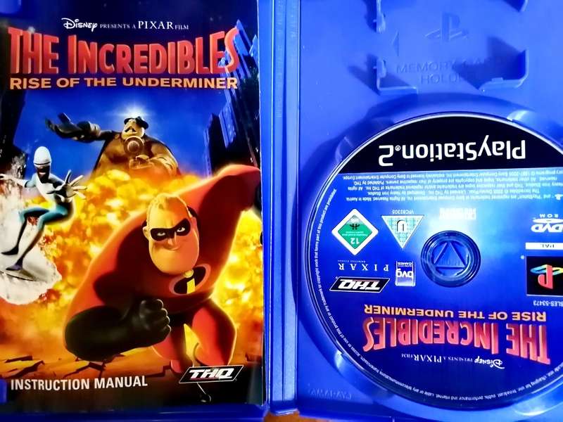 INCREDIBLES RISE OF THE UNDERMINER PS2