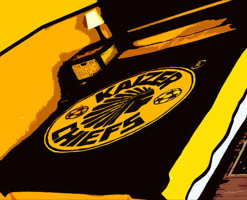 Sport supporters soccer blanket kaizer chiefs