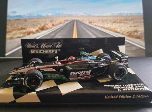 Mini Champs Minardi Cosworth Show car 2003