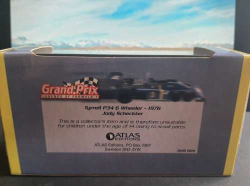 Atlas Editions Gran Prix Tyrell P34 6 wheeler 1976