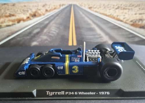 Atlas Editions Gran Prix Tyrell P34 6 wheeler 1976