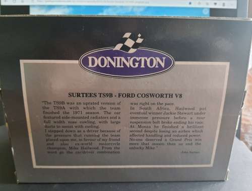 Corgi Classics The Donington Collection Ford Cosworth V8