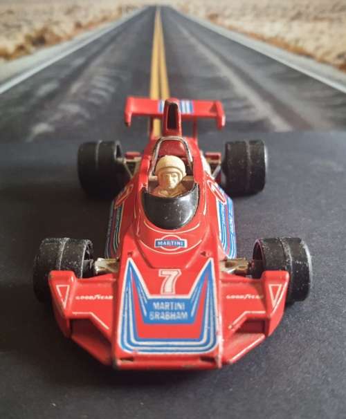 Matchbox Speed kings Martini Brabham