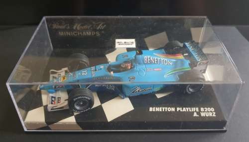 Minichamps Benetton Playlist B200 A.Wurz
