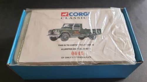 Corgi Classics Land Rover Canvas Back