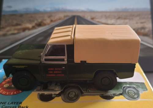 Corgi Classics Land Rover Canvas Back