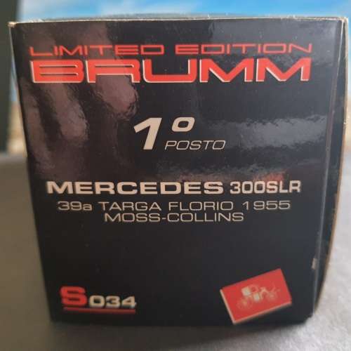 Brumm S034 Mercedes 300 SLR