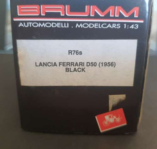 Brumm R76s Lancia Ferrari D50