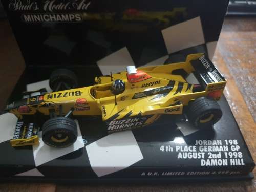 Minichamps Jordan 198 Danom Hill