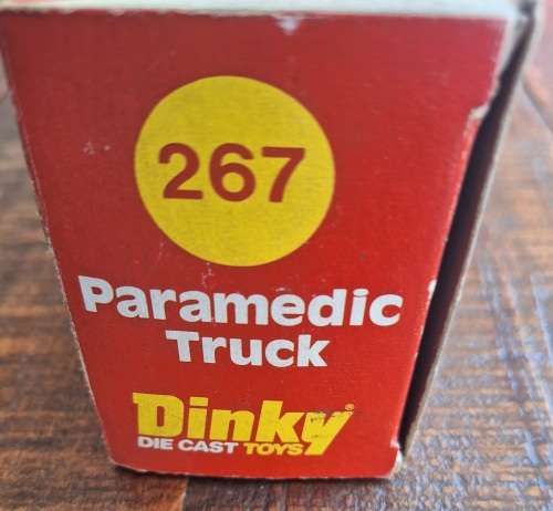 Dinky Toys Paramedic Truck from tv series ` Emergency`