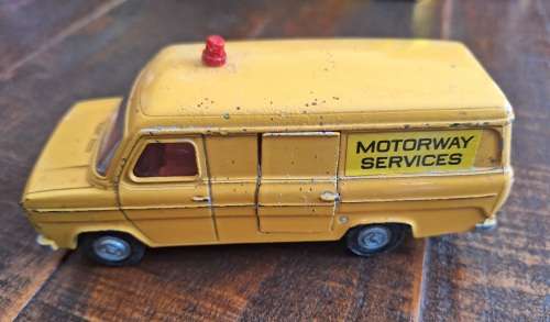 Dinky Ford transit Van Motorway services