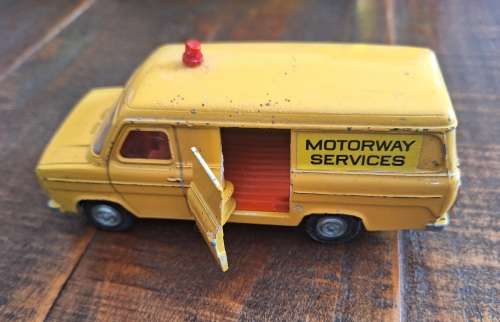 Dinky Ford transit Van Motorway services