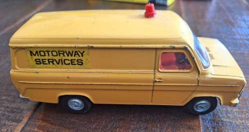 Dinky Ford transit Van Motorway services
