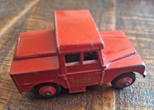 dinky toys 255 mersey tunnel police land rover