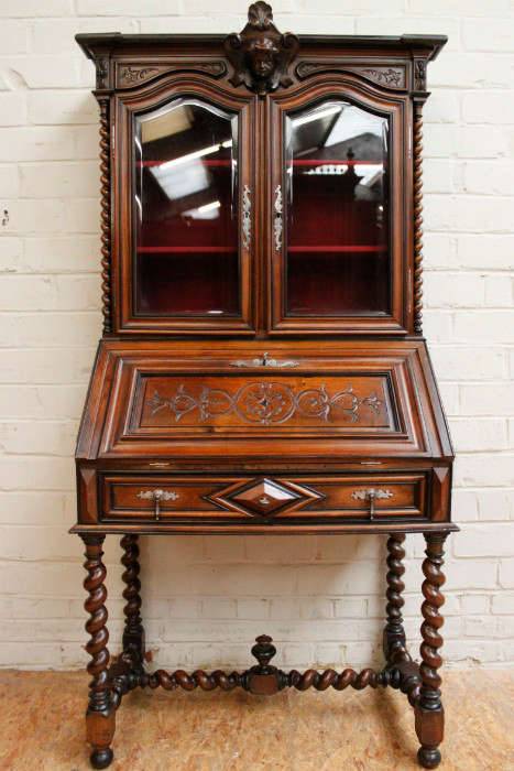 Exceptional Renaissance Rosewood secrataire