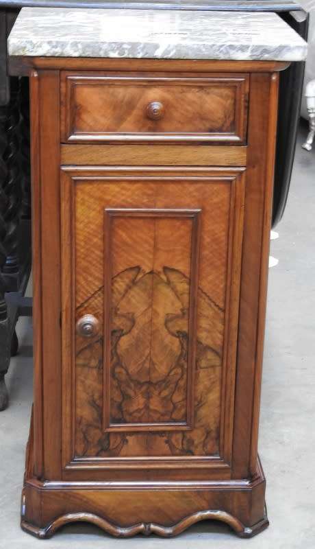 Louis Philippe Cabinet/nightstand In Rosewood