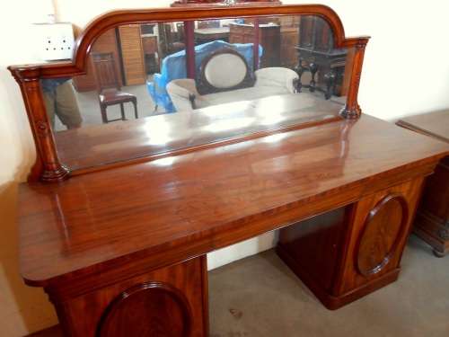Victorian Flamed Mahogany Sideboard
