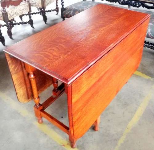 Large Oak Gate Leg Table