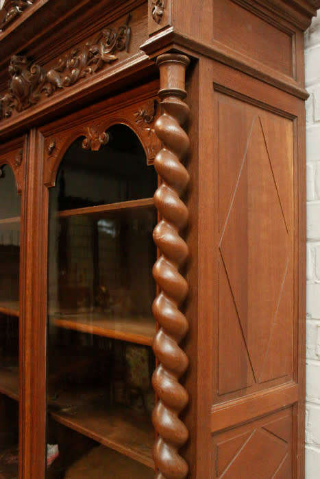 Oak Renaissance Bookcase