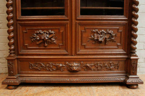 Oak Renaissance Bookcase