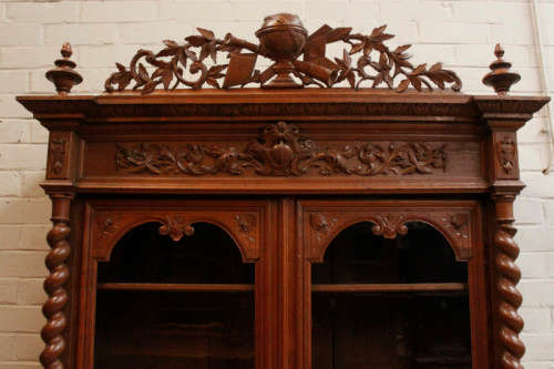 Oak Renaissance Bookcase