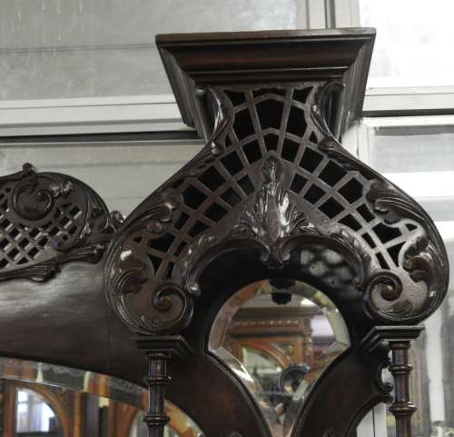 Victorian  Mahogany sideboard/Display cabinet