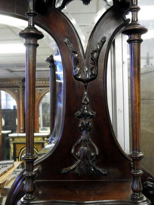 Victorian  Mahogany sideboard/Display cabinet
