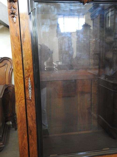 Beautiful Napoleon III Armoire in Palisander/Rosewood and Ebony