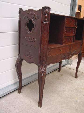 French Provincial Cabinet in Oak