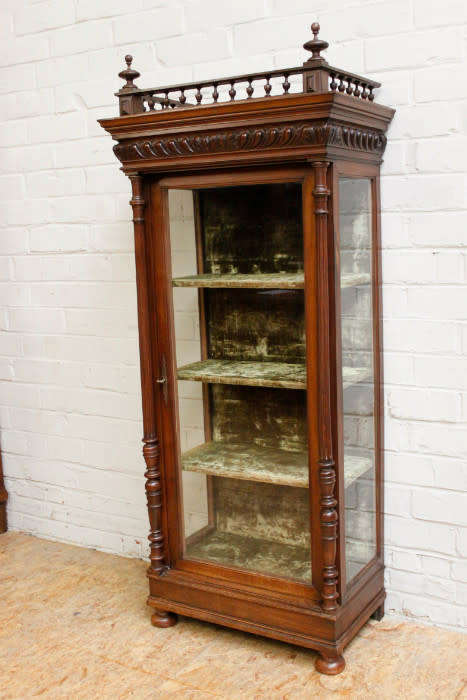 Henry II Display Cabinet in Walnut