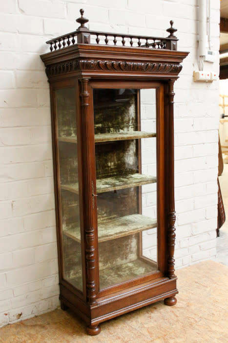Henry II Display Cabinet in Walnut