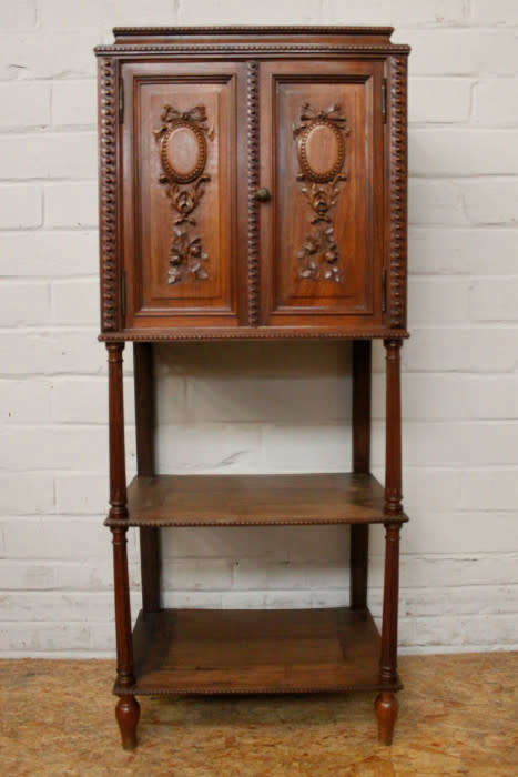 Walnut Louis XVI Cabinet