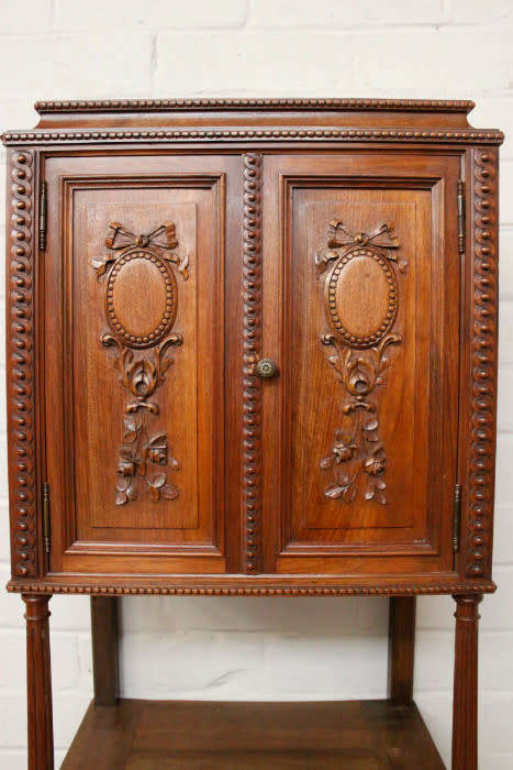 Walnut Louis XVI Cabinet