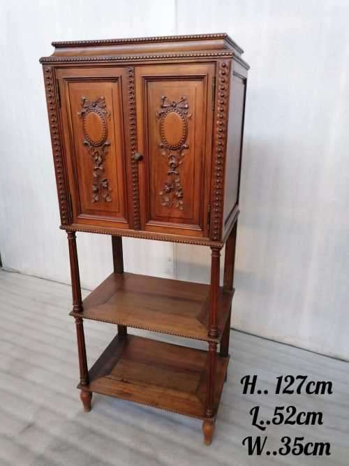 Walnut Louis XVI Cabinet