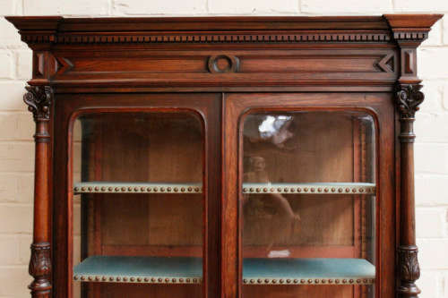 Victorian Library Bookcase in Rosewood