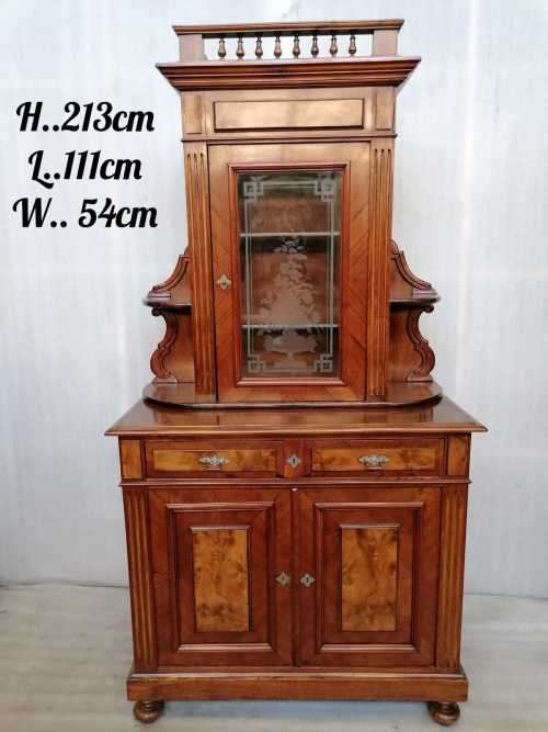 Cabinet in Mahogany and Palisander/ Rosewood