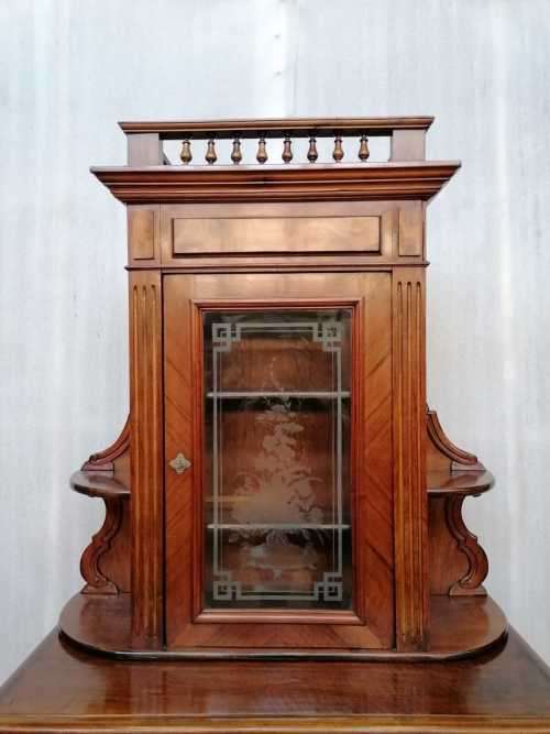 Cabinet in Mahogany and Palisander/ Rosewood