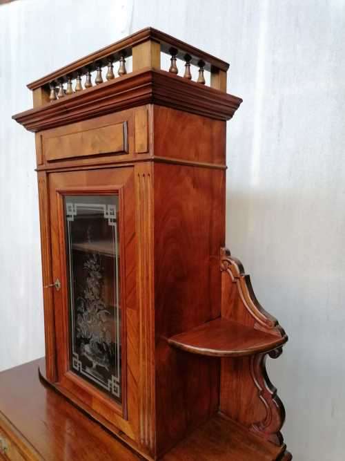 Cabinet in Mahogany and Palisander/ Rosewood