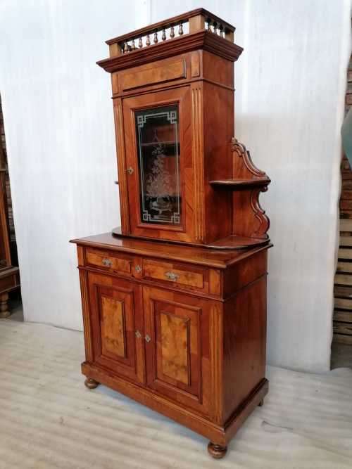 Cabinet in Mahogany and Palisander/ Rosewood
