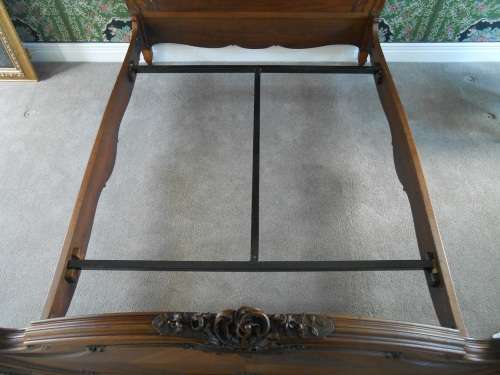 Antique Henry II bed in Walnut