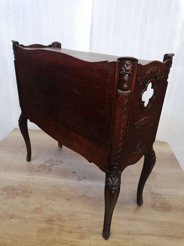 French Provincial Cabinet in Oak