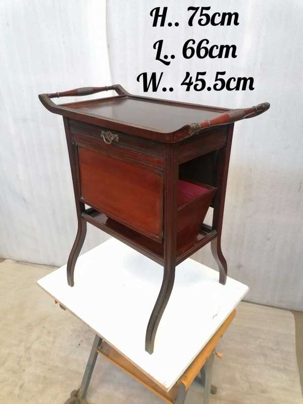 Edwardian Mahohany Sewing table