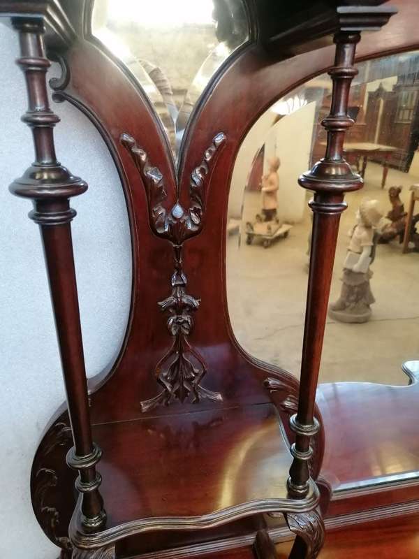 Victorian  Mahogany sideboard/Display cabinet