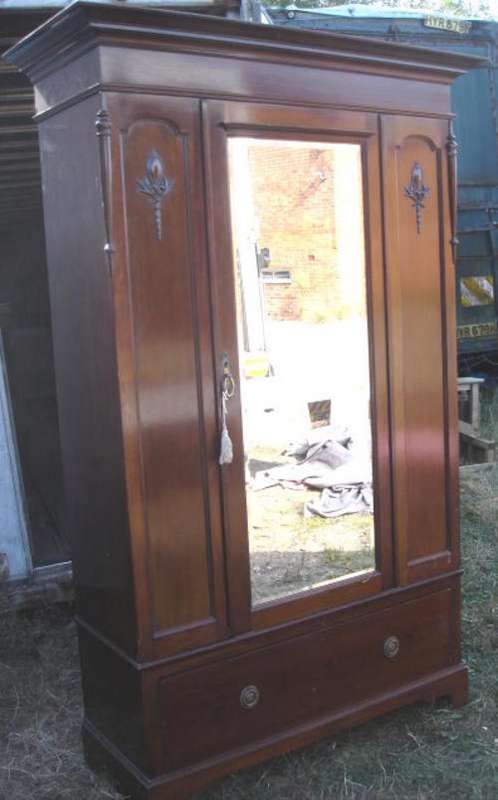 Edwardian Mahogany wardrobe