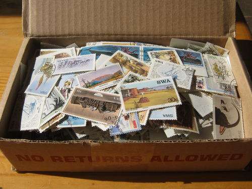 BOX FULL OF SWA - 1000'S OF CTO'S - SEE SCAN