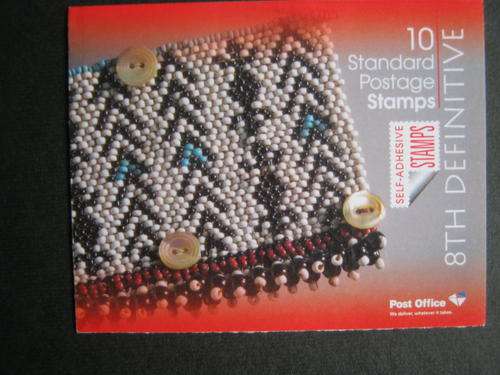 RSA - 2010 8TH DEFIN - SPR BOOKLET OF 10 (27/10/2010 PRINT) - MNH